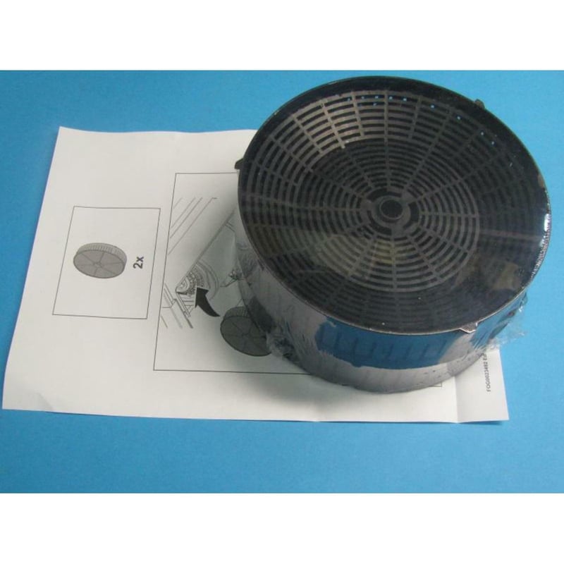 Kohlefilter Set Type57 Gorenje 415601 AH130 178mmØ für Dunstabzugshaube 2Stk