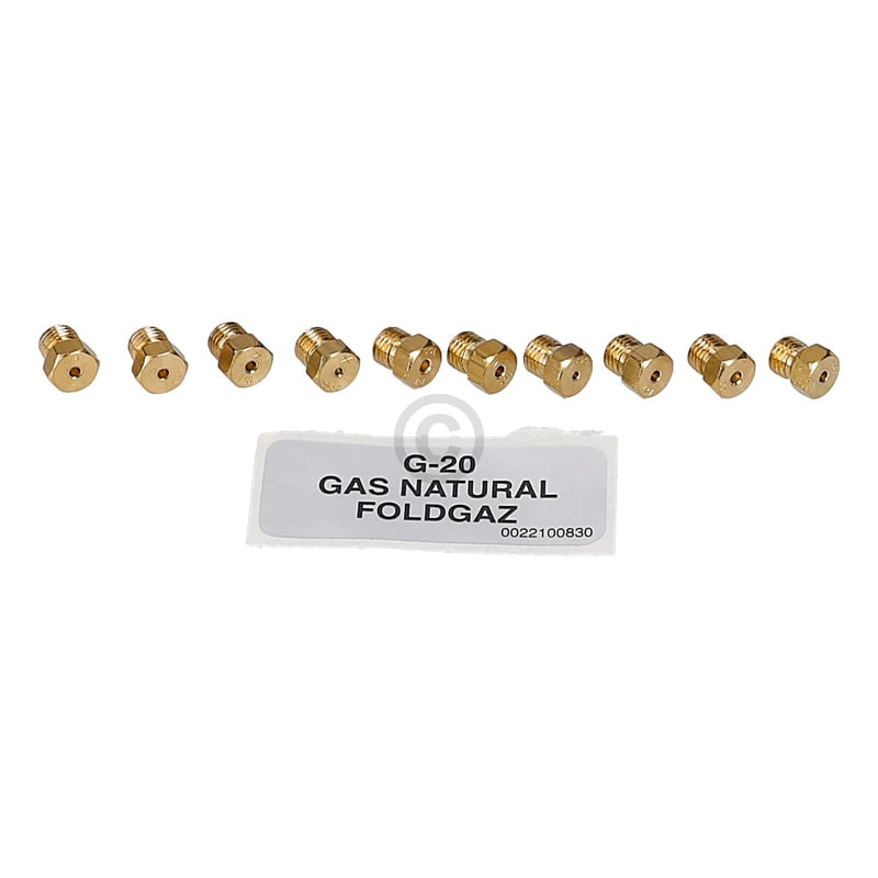 Düsensatz Erdgas 00421404