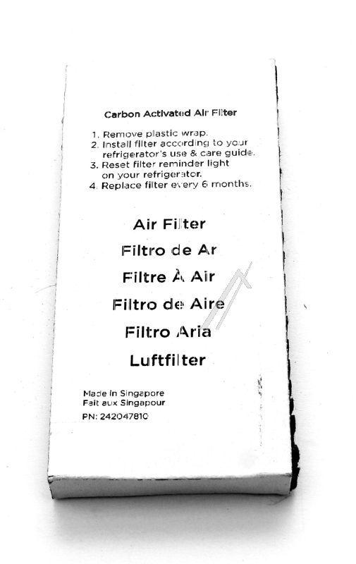 Luftfilter für Kühlschrank Electrolux AEG 4055975025 Kohlefilter