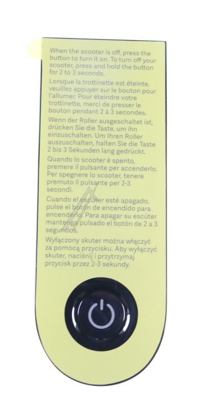 Dashboard-Abdeckung groß einteilig Xiaomi C002550006100 für E-Scooter Gehäuse