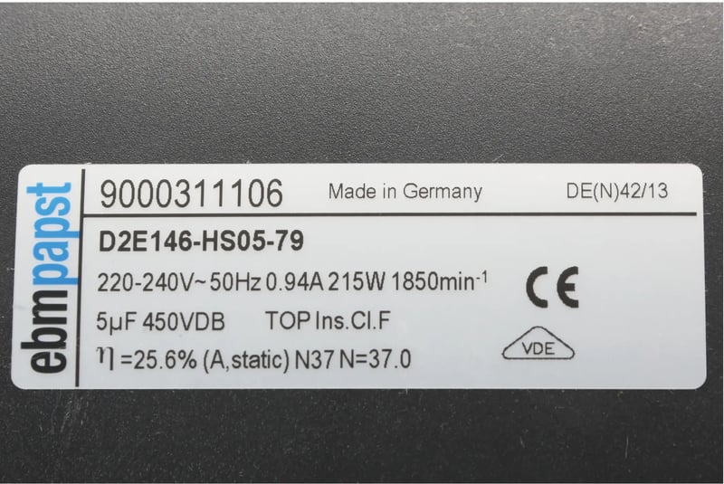 Lüftermotor 00671978