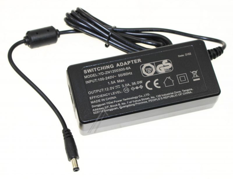 Netzteil Yd-zn1200300-6a für Changhong Staubsauger 850252072 12V, 3A