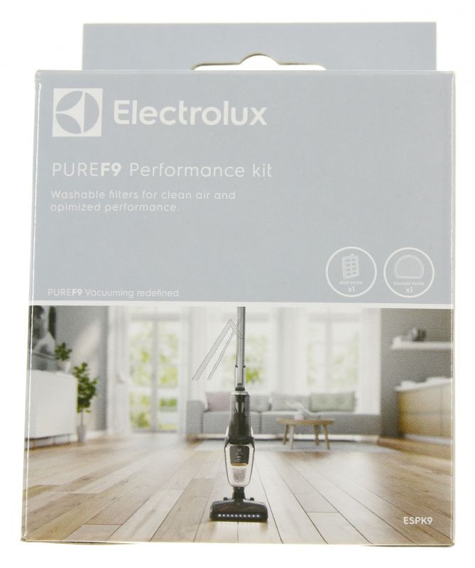 Abluftfilter + Staubbehälterfilter Electrolux ESPK9 9001690784 für PureF9