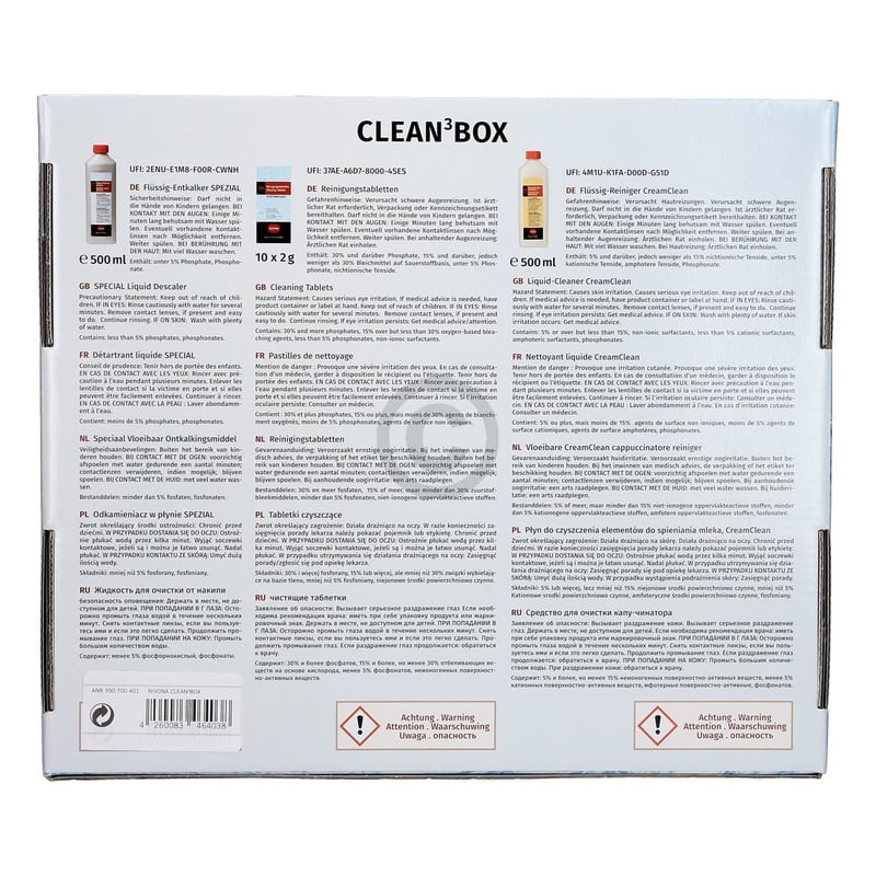 Reinigungsset NIVONA CLEAN³BOX für Kaffeeautomat