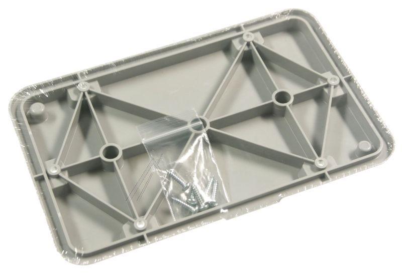 Wartungsklappen-Set für Waschmaschine BSH 00646776 Wärmetauscherklappe, Kunststoff, grau