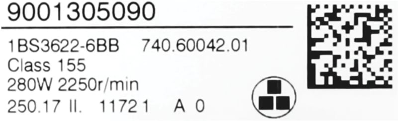 Lüftermotor 11022543