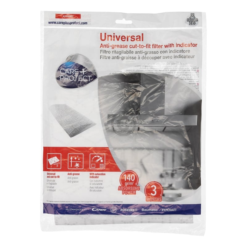 Fettfilter KFU6902 Candy/ Hoover 35602041 für Dunstabzugshaube CANDY/ HOOVER
