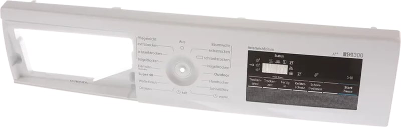 Bedienblende für Backofen Bosch 11029867 Frontblende, Glas