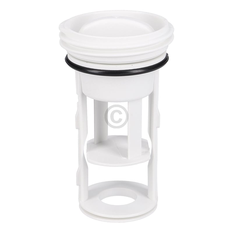 Flusensieb mit Deckel Dichtung wie Zanussi 50290260004 für Waschmaschine