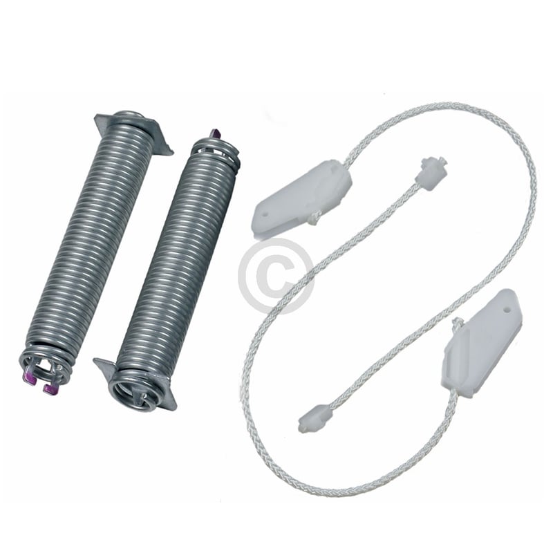 Türscharnierfedern + Seilzüge, Reparatursatz 00754873 754873 Bosch, Siemens, Neff für Geschirrspüler