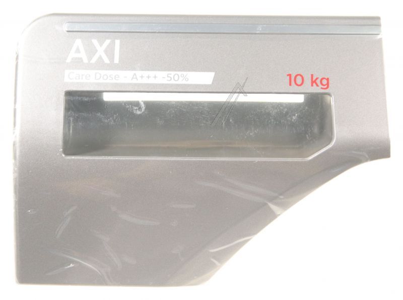 Waschmittelkastenblende für Waschmaschine Candy/Hoover 43023523 Frontblende, weiß