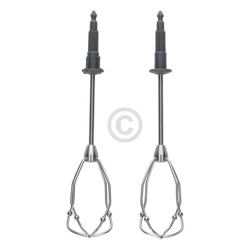 Rührbesen BOSCH 12008174  comfort Set rechts links mit Kügelchen für Handmixer