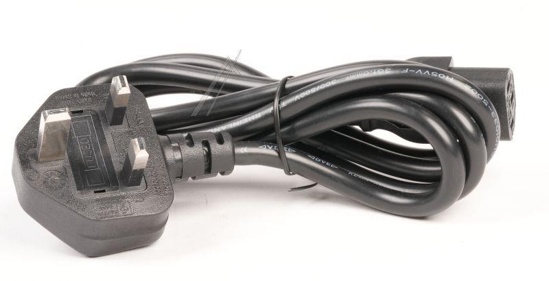 Netzkabel UK-Stecker Segway-Ninebot 01.09.0029.00 3P 10A 250V schwarz für E-Scooter Ladegerät