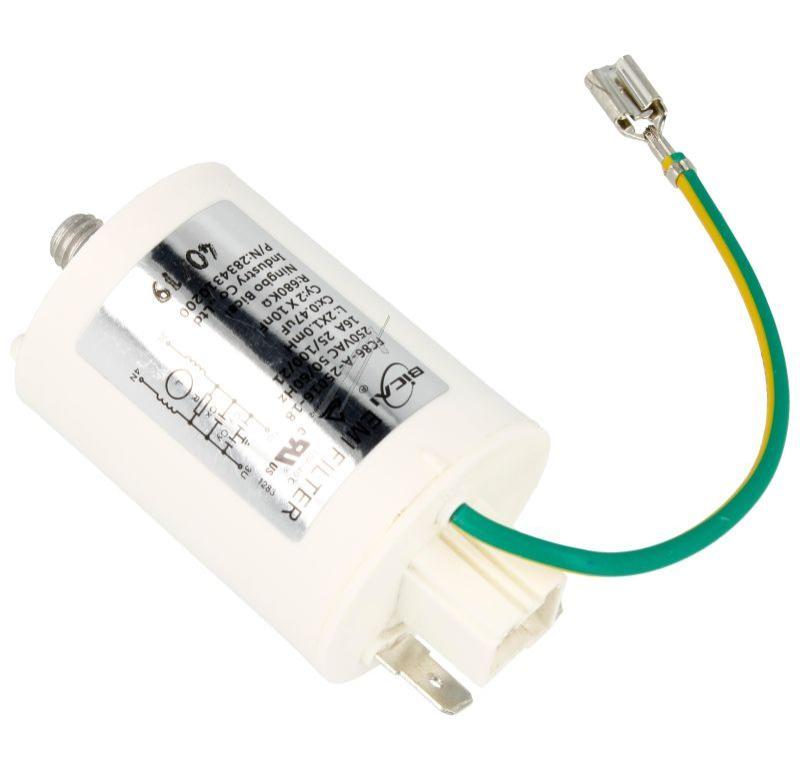 Entstörfilter für Beko Staubsauger C00867761 Störfilter