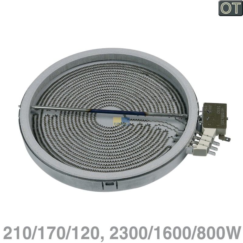 2300W-Strahlungsheizkörper für Kochfelder (3051747222)