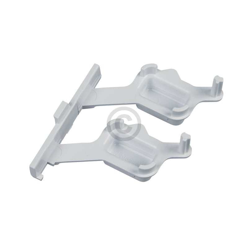 Tastenkappe weiß, 2-fach 481010453065 Bauknecht, Whirlpool, Ikea