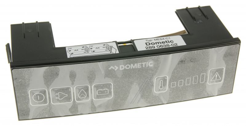 Bedienfeld mit Temperaturfühler für Kühlschrank Dometic 289063802 Bedienung Temperatur Blende