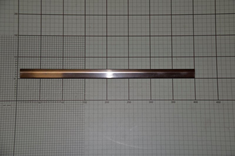 Türfachleiste für Kühlteil Amica 1035204 in Kühl-Gefrierkombination Amica