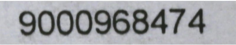 Bedienblende 11003703