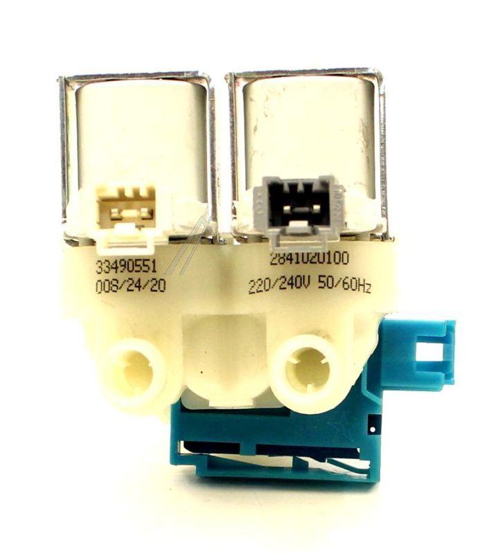 Wasserzulaufventil Doppelt für Waschmaschine Beko Grundig Arçelik 1454100100 C00931367 Ventil Magnet Doppelt