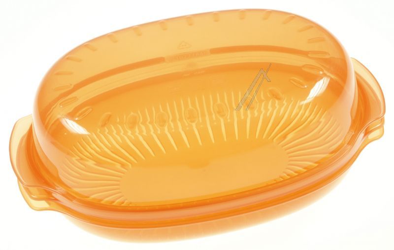 Dampfschale für Mikrowelle Whirlpool 484000008885 2,5l orange