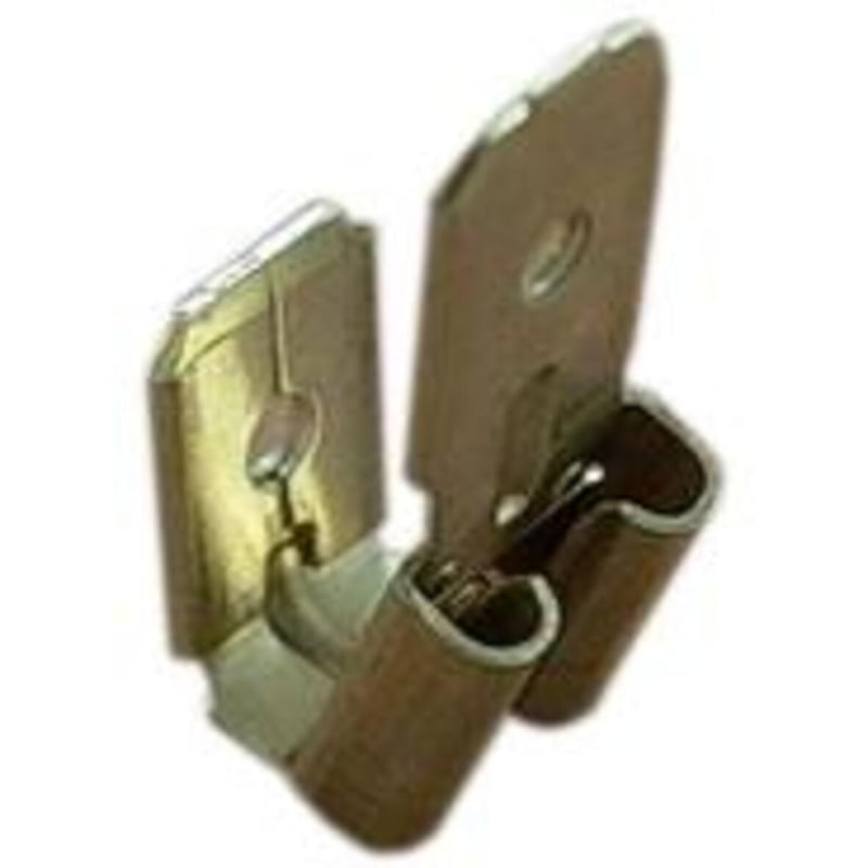 Doppelsteckadapter blank 6,3mm BOSCH 00013067