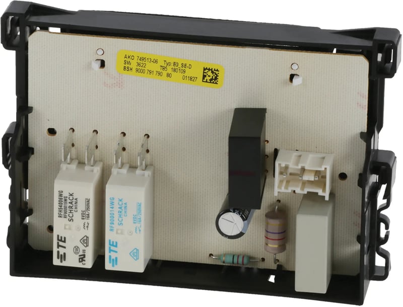 Uhrwerk für Ofen BSH-Gruppe 00650373 Backofen-Uhr