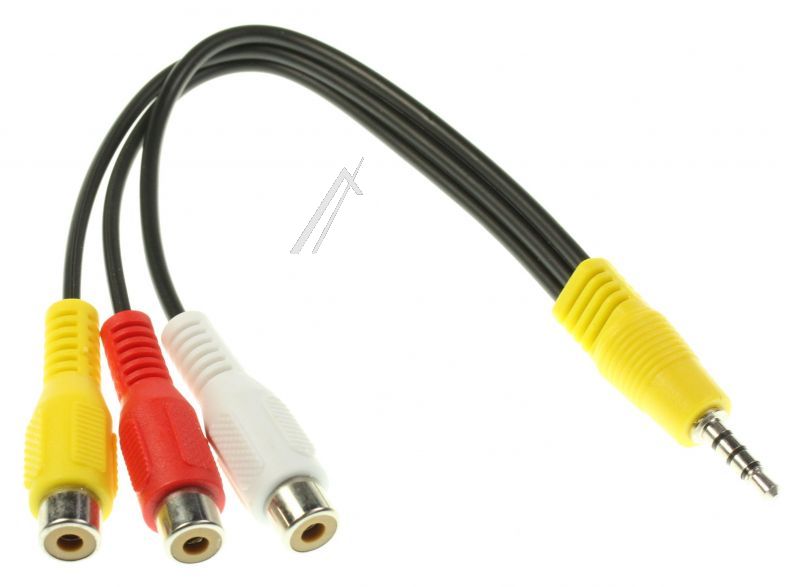 AV-Kabel 4-Pin Klinke/3x Cinch für Fernsehen & Telefonie Com Minimalbeschreibung