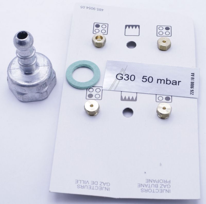 Gas-Injektor für Beko Ofen C00901827 LPG-Zündung