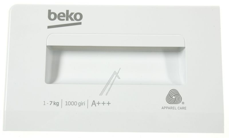 Frontabdeckung Waschmittelschublade für Waschmaschine Beko C00912125 Blende Waschmittelkasten