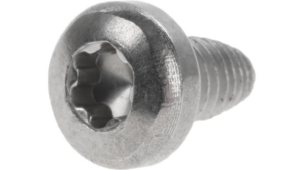 Befestigungsschraube für Ofen Bosch 00633650 Kleine, silberne Schraube