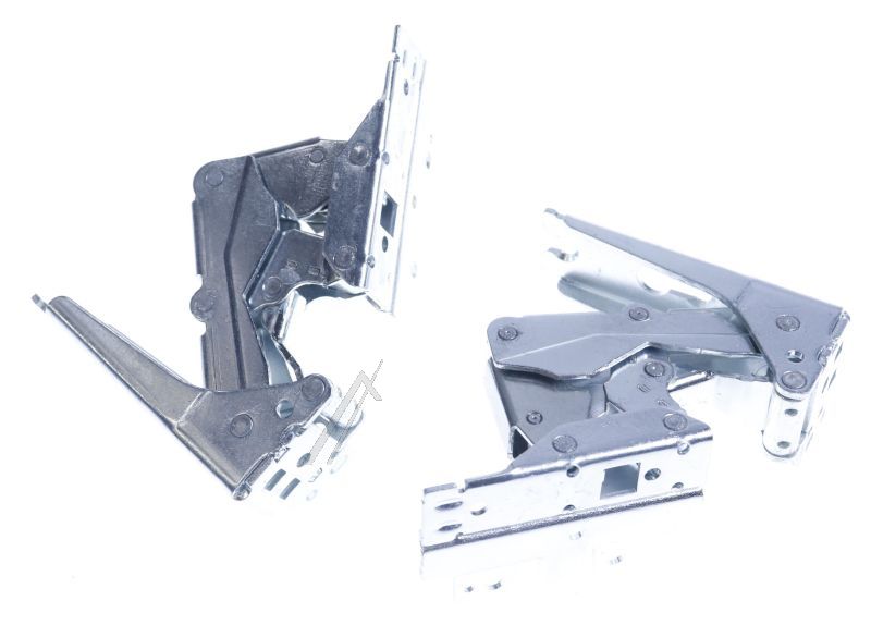 Flachscharnier Reparatursatz für Kühlschrank Bosch Siemens 12041927 Freilauf oben unten 2 Stück