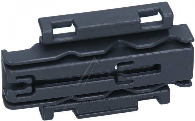 Spurklappe für Geschirrspüler Whirlpool 488000386610 60 PLP2, Halterung, grau