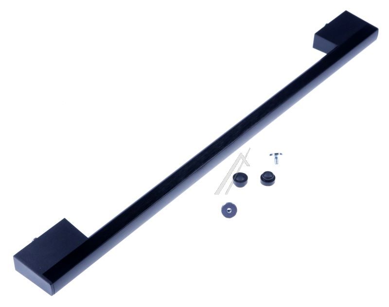 Türgriff für Bosch Siemens Ofen 11056094 schwarz, Griffstange, Griffbock