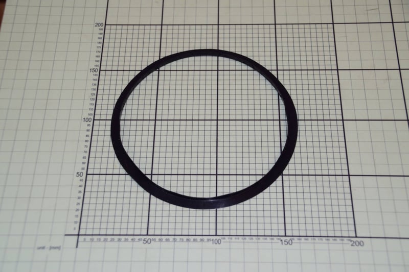 PGIN Brennerring Dichtung groß Amica 8072799 für Kochfeld Amica