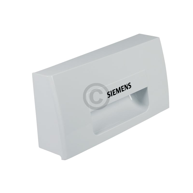 Siemens Griffplatte für Wasserbehälter, bedruckt "Siemens" 00497834 497834