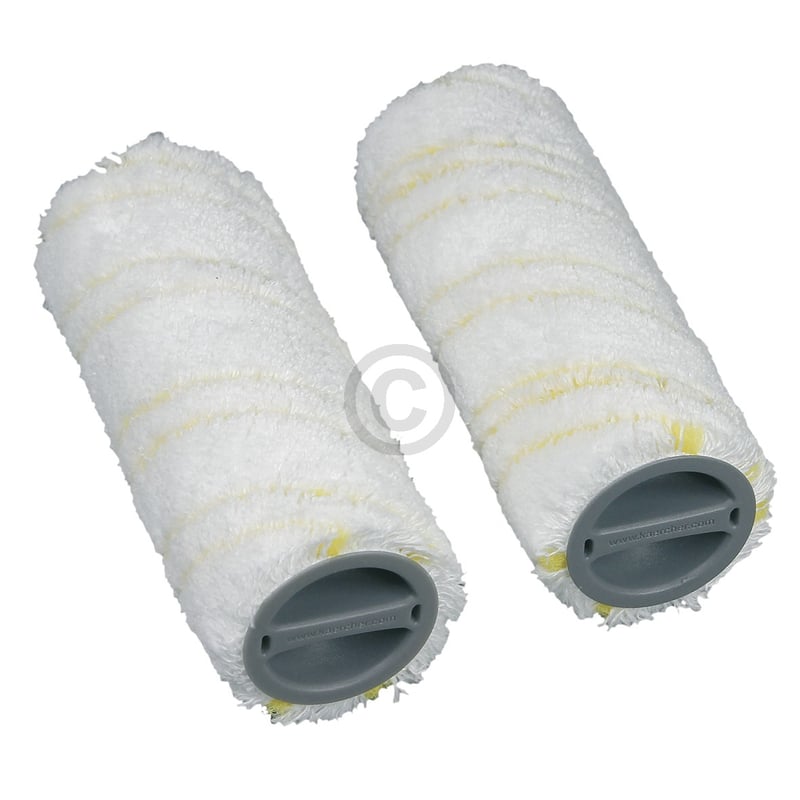 Mikrofaser-Reinigungswalze gelb Kärcher 2.055-006.0 für Hartbodenreiniger  2 Stück