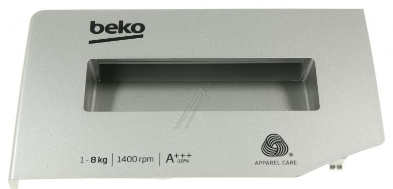 Waschmittelkastenblende für Waschmaschine Beko Grundig Arçelik C00938963 Abdeckung Waschmittelfach