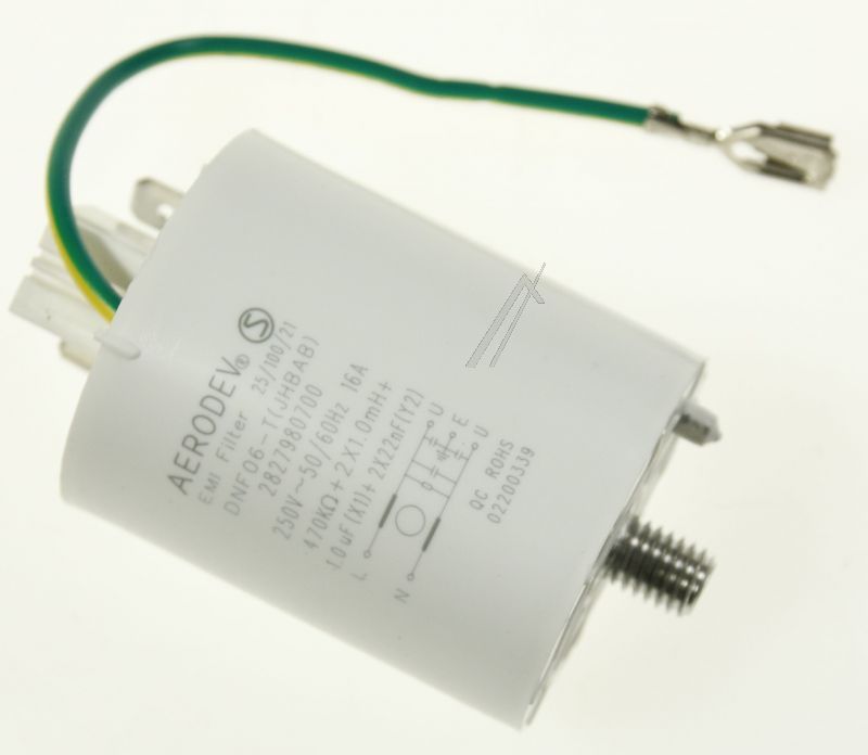 Entstörfilter für Waschmaschine Beko C00868272 Störspannung