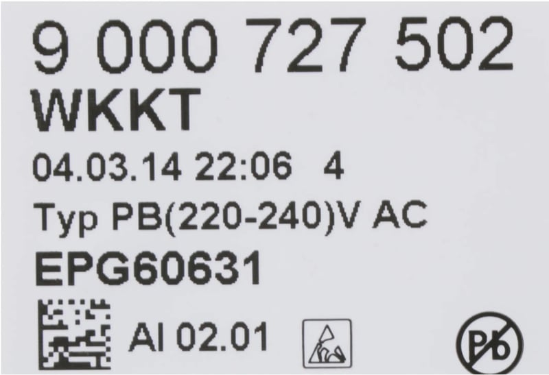 Steuerungsmodul programmiert 00656418