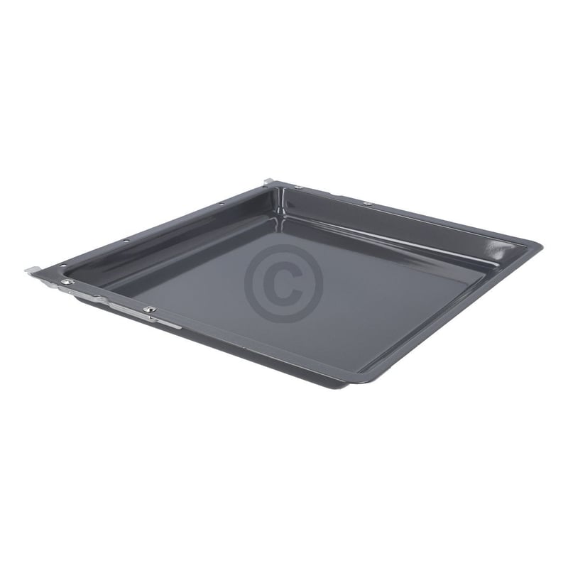 Backblech hoch SIEMENS 00437876 428x375x40mm emailliert Universalpfanne mit Träger