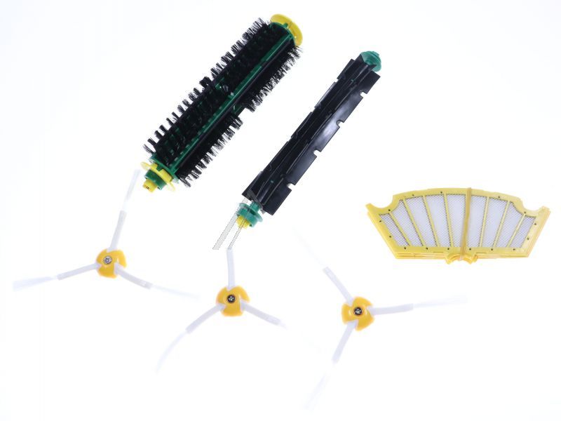 Filter-Bürsten-Walzen-Set für Staubsauger Sqoon ART329196 Roomba 500 Serie