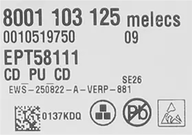 Leistungsmodul programmiert 00635539
