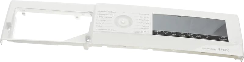 Bedienblende für Backofen Bosch 11042539 Frontblende, Display