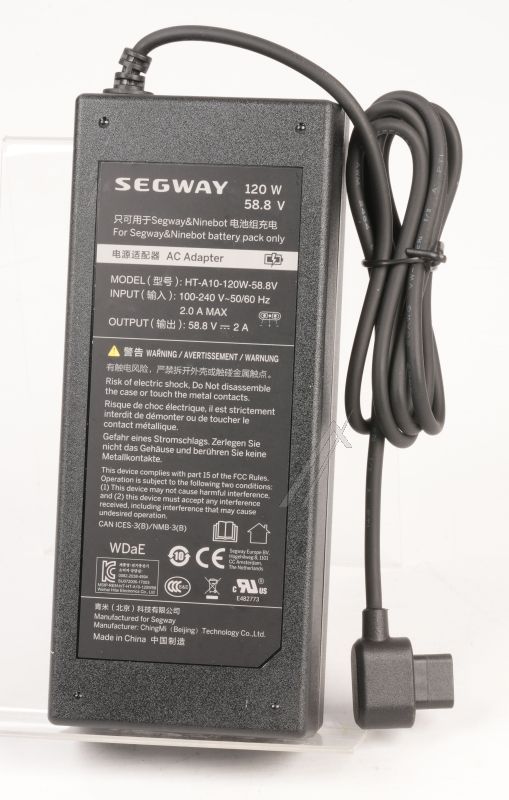 Ladegerät-Kit Segway-Ninebot 10.02.7073.00 für E-Scooter Ninebot One Z10