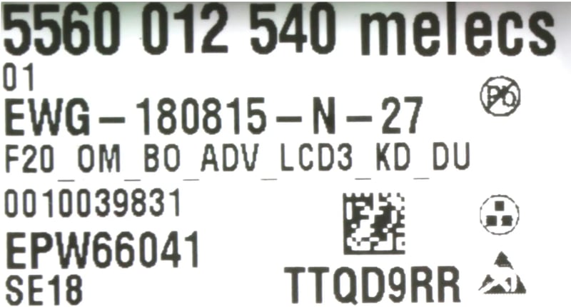 Bedienmodul 11005679