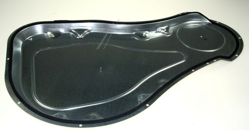 Waschmaschinenhaube für BSH-Gruppe 00685993 Edelstahl, weiß