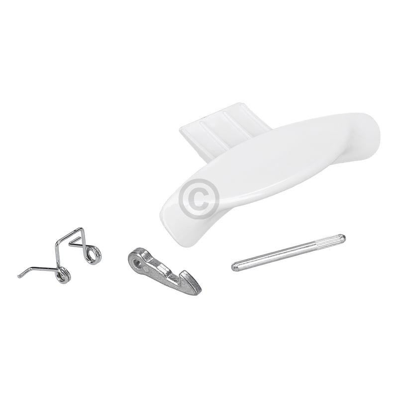 Türgriff weiß passend für Ariston C00116580 für Waschmaschine 10108343