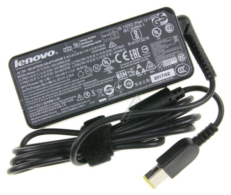 Lenovo 45W Notebook-Netzteil 00HM615 Slim