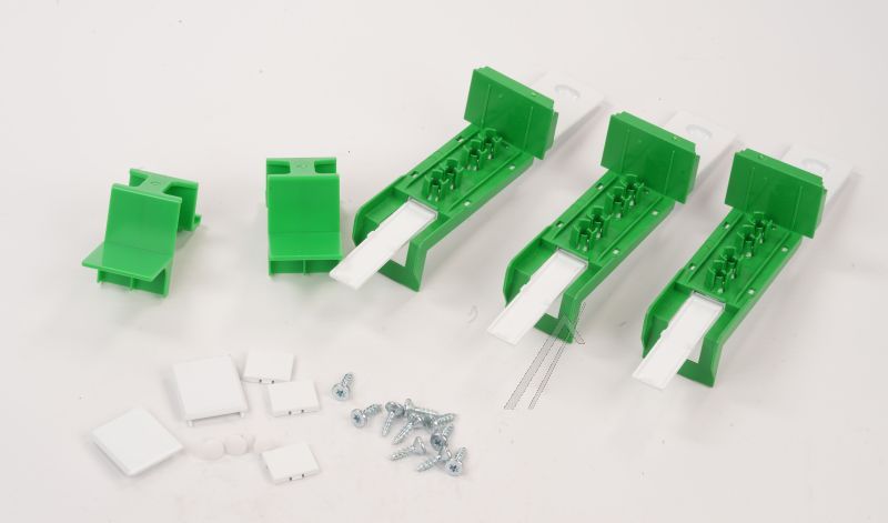 Einbausatz Schieberführung für Ofen Electrolux AEG 140194263061 Montagesatz Ofentür